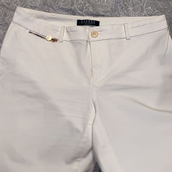 Ralph Lauren petite skinny capri pants - Picture 2 of 6